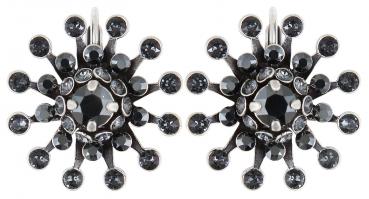 Night Sun Eurowire earrings in black - Konplott